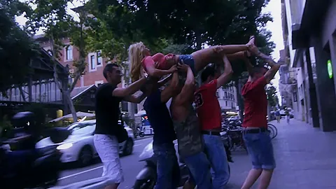 Nikky Baby Is a Spanish Who Gets Gangbanged by a Group of Men - Private