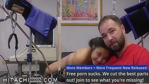 Raya Nguyen, Doctor Tampa And Ray A In Gets Hitachi Magic Wand Orgasms By During Physical 4 College At