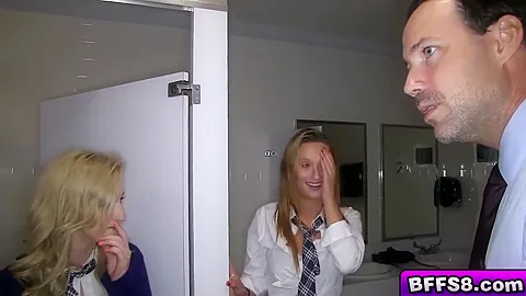 College students 18+ In Wild Hot Orgy With Their Prof