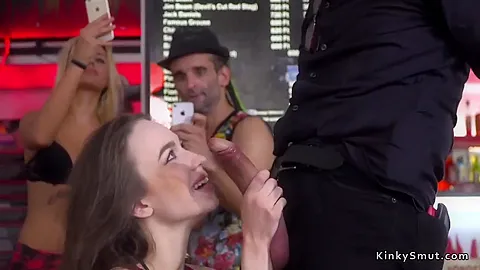 Fetish Slave Walked In Public Streets