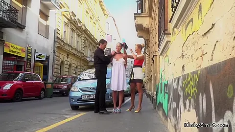 Fetish Slave Walked In Public Streets