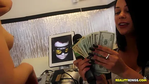 Ready to show some boobs for cold hard cash