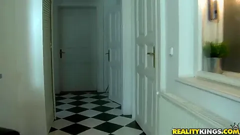 Amanda fucking in the toilet for the first time