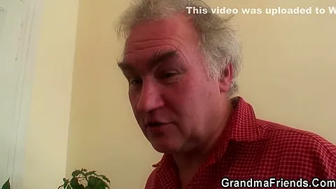 60 Years Old Woman Getting Double Banged