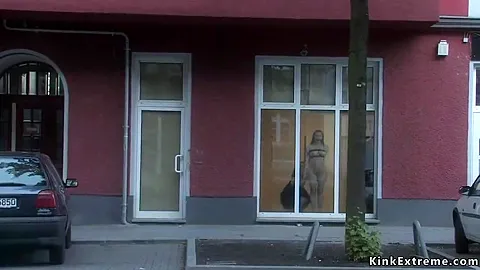 Busty Slut In Stock Public Sex