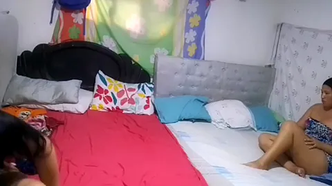 She Dances Sexy In Front Of My Perverted Stepmother While She Touches Herself And Enjoys Watching Me