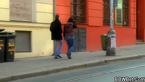 He Picks Up Bbw On The Street And Fucks