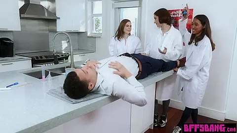 teen 18+ Besties Nasty Chemistry Experiment