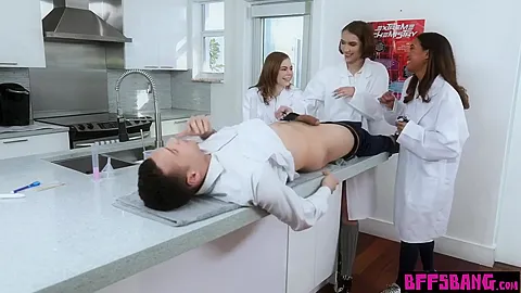teen 18+ Besties Nasty Chemistry Experiment