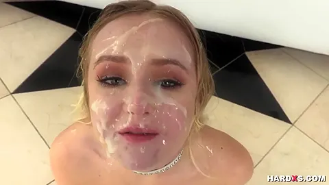 Sexy Ella Gets Face Fucked By All Guys