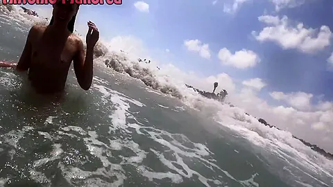 Having Fun With Hot Italian Girl In A Nude Beach