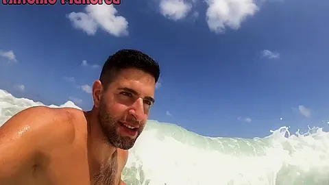 Having Fun With Hot Italian Girl In A Nude Beach