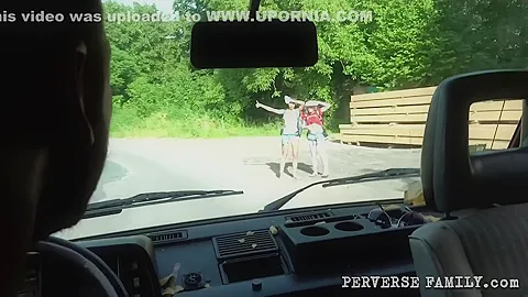 Anna R And D Va - Russian Hitchhikers