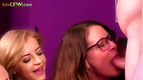 Cfnm Office Sluts Sucking In Group
