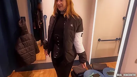 Big Ass English student 18+ Gets Anal Fucked Hard In Corridor By 2 Customers !!!