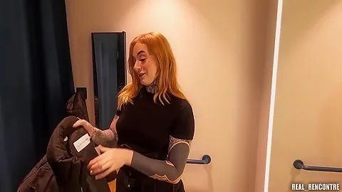 Big Ass English student 18+ Gets Anal Fucked Hard In Corridor By 2 Customers !!!