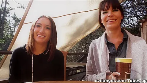 Exotic pornstar in Incredible Lesbian, Brunette xxx video