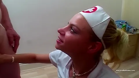 Nurse Tends To Her Patients With Her