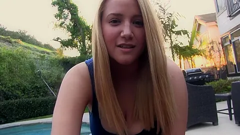 Curious Stepsister Gives Lucky Older Stepbrother More Than A Taste
