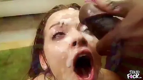 Stepsister Cum Slut Bukkake Compilation