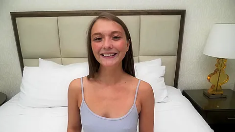 Salad tossing 18 yr old makes her debut porn