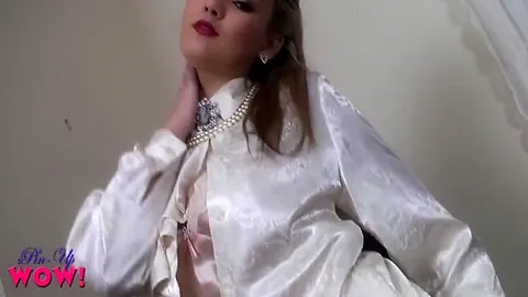 Silk Slip Tease - Jodie Gasson