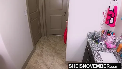 Hd I Couldnt Control Myself From Pinching My Step Daughter Big Tits Udders And Nipples Fucking Her After Arguing