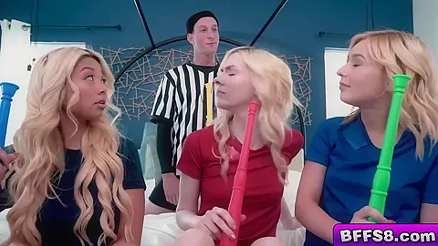 teens 18+ Losing Bet And Pays The Lucky Stud With Their Bodies