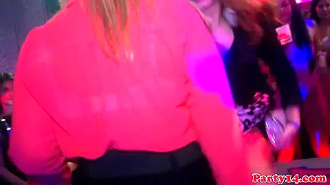 Real european bachelorettes sucking strippers dick