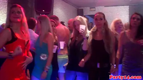 Real european bachelorettes sucking strippers dick