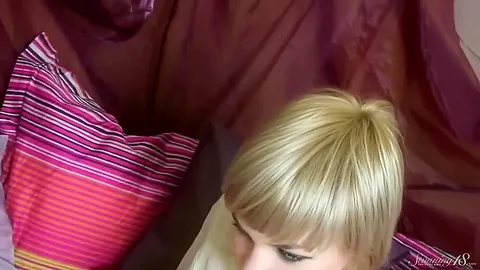 Footjob Freak Cindy Takes Care Of Thick Dick And Swallows Hot Cum!