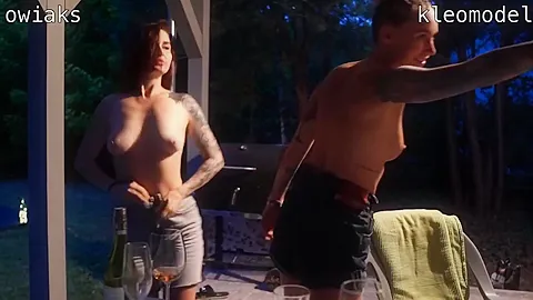 Two Amateur Couples Sex On The First Time Meeting X With Kleo Model And Owiaks