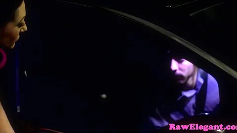 Destiny tasting cum during facial