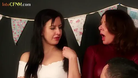 Cfnm Deepthroat By Femdom Milfs N Mature