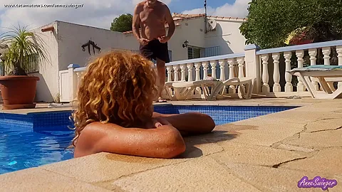 Ann & The Hot Pool Caretaker - AnneSwinger