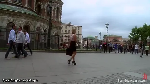 Blond Double Penetrated