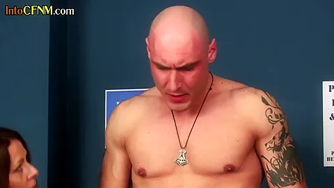 Uniformed Cfnm Dommes Beat Off Subject In Erotic Gro