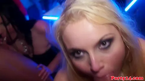 Real horny euro amateur public spitroast
