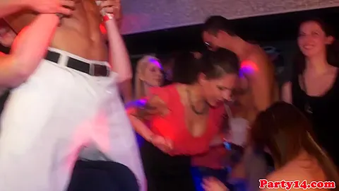 Real horny euro amateur public spitroast