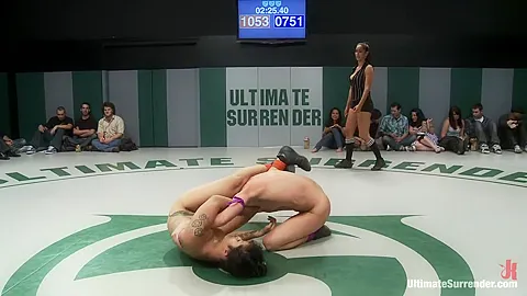 5 girl rough sex gang bang on Ultimate Surrender. Losing has it's consequences