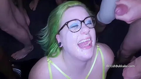 Dirty British Cock Suckers Deepthroat And Get Cum Soiled