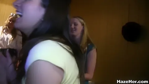 Step sisters strapped on and fucked