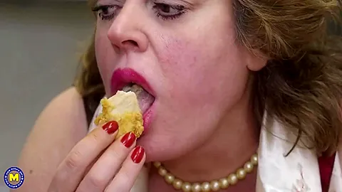 Dinner With Pervert Lesbians - 4 Matures Sharing One teen 18+