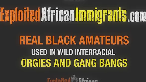 African Refugees Fucked In Swinger Party
