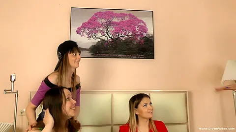 A Full-On Party Of Pussy Play! - Prefrita, Monica, Jessica & Sirena