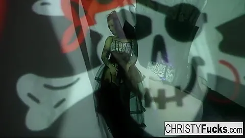 Christy The Pirate Plays With Her Amazing Ass And Tight Wet