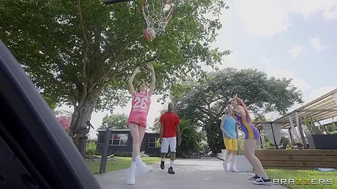Dunkin On The Neighborhood Milf & Lesbians 1st Cock On Pornhd 2