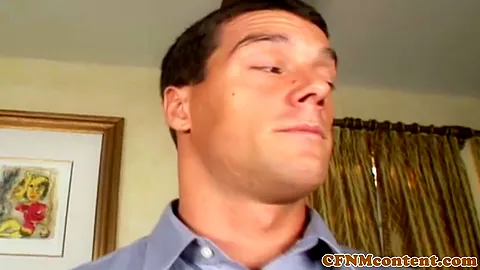 CFNM femdoms assfucked in group after toys