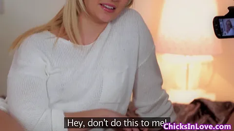Romantic lesbian strapon fucks her euro lover