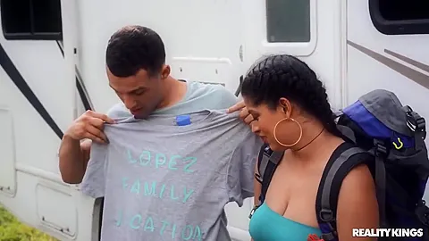 Rv Trip Spiced Up By Nasty Stepsister!